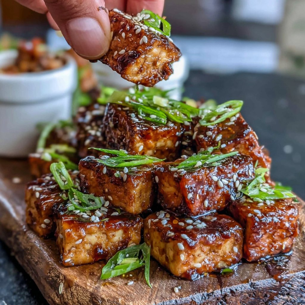 Teriyaki Glazed Tofu