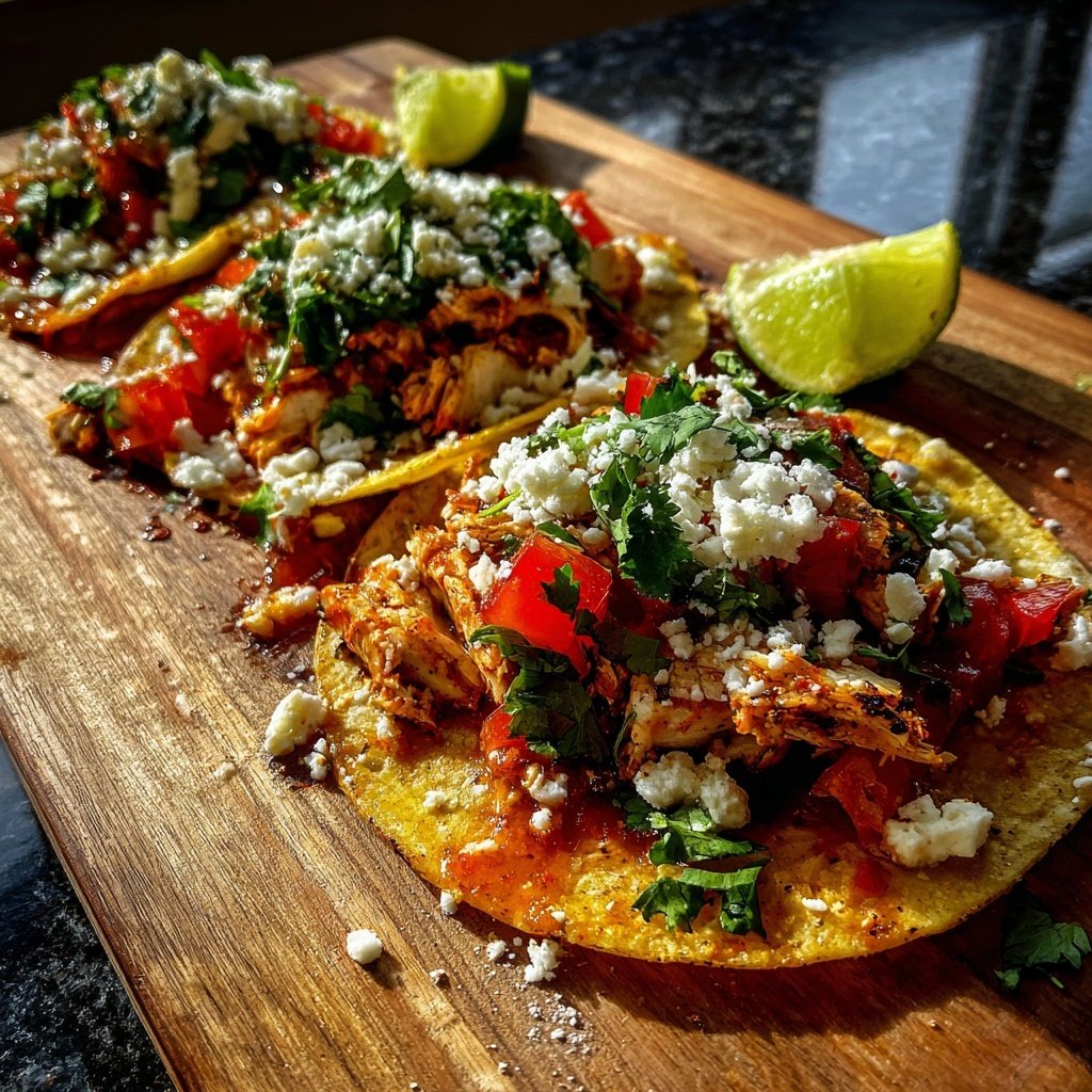 Global Mexican Chicken Tacos