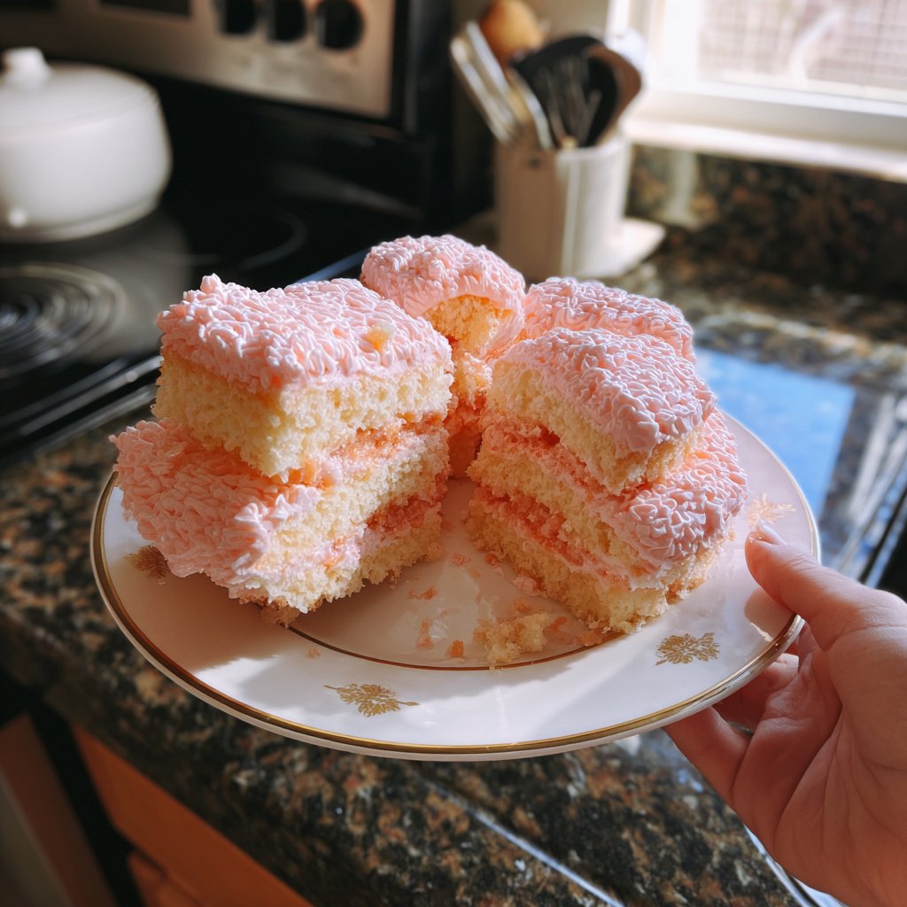 Jellycat Birthday Cake with Strawberry Jam Filling