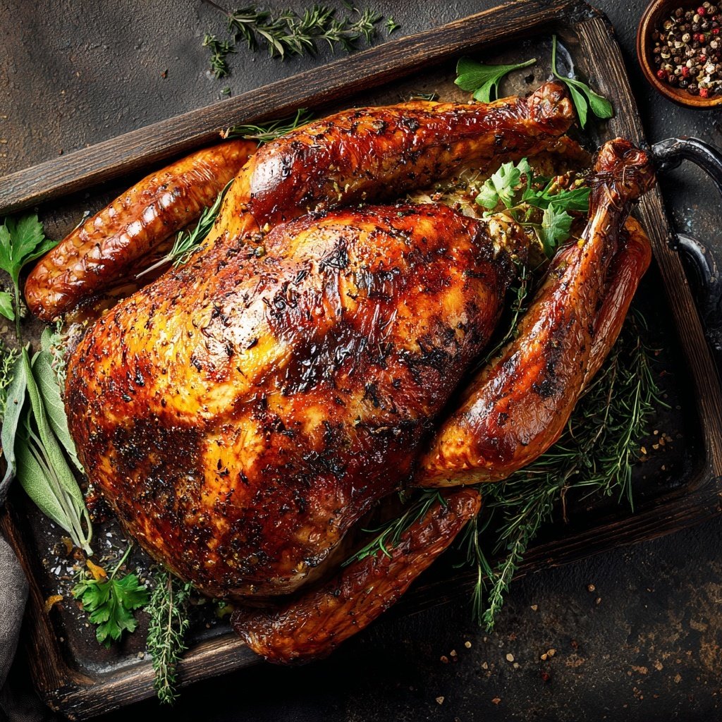 Festive Herb Roast Turkey