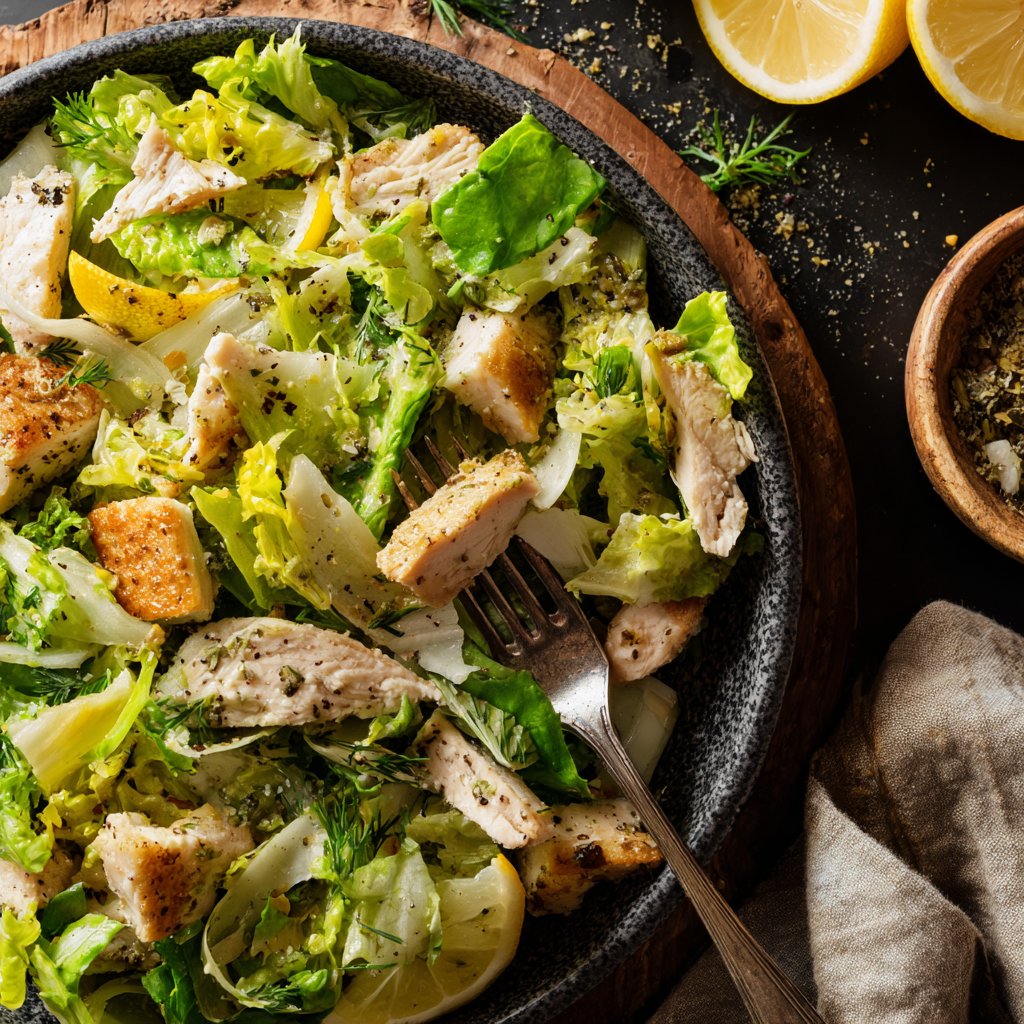 Lemon Pepper Chicken Salad