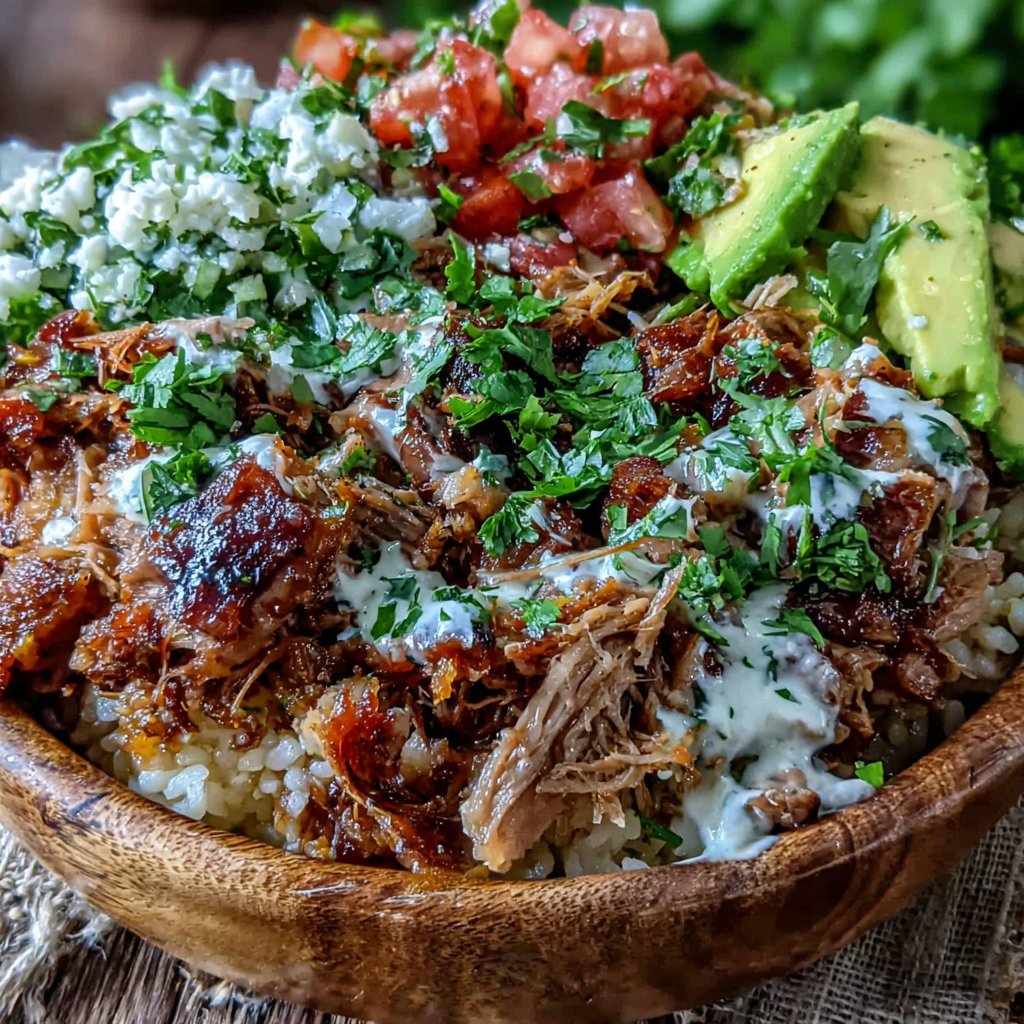 Chipotle Pork Carnitas Bowl