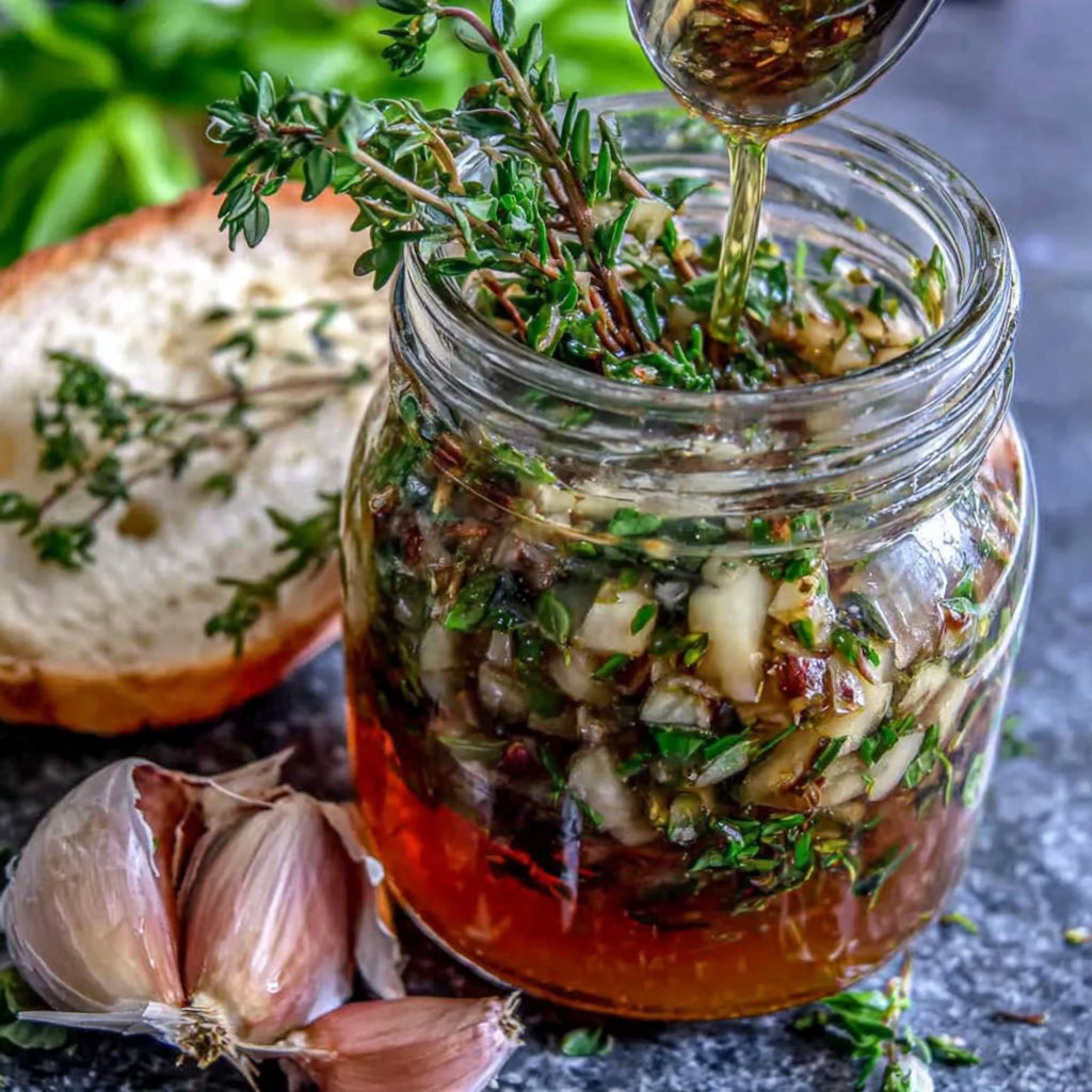 Roasted Garlic & Herb Oil